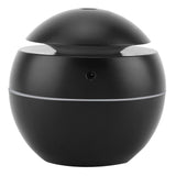 USB Essential LED Touch Aroma Ultrasonic Humidifier Oil Diffuser Air Purifier Black