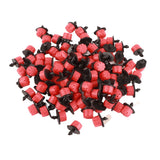 100pcs Adjustable Mini Garden Irrigation Watering Flow Dripper Head Drip Flower Plant Tools In Australia - Darrahopens