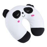 Animal Travel Neck PP Cotton Pillow Soft U Shaped Car Head Rest Toy Cushion Panda