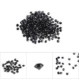 1000Pcs/Bag 4mm Clear Acrylic Beads Vase Filler Wedding Party Decor DIY Accessories Black