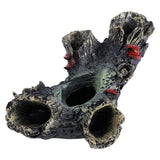 Artificial Resin Aqua Aquarium Dead Wood Fish To avoid Hole Tank Ornament Decor In Australia - Darrahopens