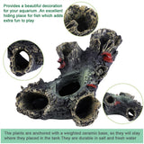 Artificial Resin Aqua Aquarium Dead Wood Fish To avoid Hole Tank Ornament Decor In Australia - Darrahopens