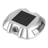 Casting Aluminum Solar Power 6 LED Outdoor Waterproof Driveway Pathway Light Road Lamp (Red) In Australia - Darrahopens