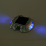 Casting Aluminum Solar Power 6 LED Outdoor Waterproof Driveway Pathway Light Road Lamp (Blue) In Australia - Darrahopens