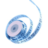 10Yards/Roll IT IS A BOY Baby Shower Christening Party Favor Gift Stain Ribbon Blue