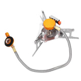 3500W Portable Outdoor Picnic Gas Burner Foldable Backpacking Camping Mini Metal Stove
