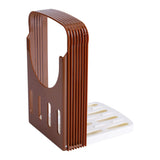 Bread/Toast Cutter Mold Kitchen Sandwich Slicing Guide Foldable Tools with 4 Thickness In Australia - Darrahopens