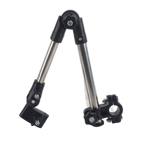 360° Adjustable Umbrella Stretch Mount Stand Holder Baby Stroller Pram Bicycle Chair Black In Australia - Darrahopens