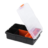 Two layer Plastic Heavy duty Components Storage Box Case Organizer Small Parts Tool Box