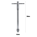Adjustable T Bar Handle Ratchet Tap Wrench M3 M8 & M5 M12 For Tap & Die Set (M5 M12 Long)