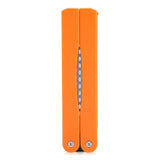 Outdoor Camping Folding Double Sided 400/600# Sharpener Stone Whetstone Sharpening Tool(Yellow)