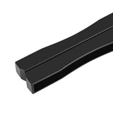 Outdoor Camping Folding Double Sided 400/600# Sharpener Stone Whetstone Sharpening Tool (Black)