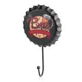 Retro Metal Bottle Cap Hook Tin Poster Wall Sign Pub Club Bar Coffee Restaurant Decor N Style