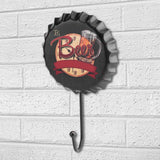 Retro Metal Bottle Cap Hook Tin Poster Wall Sign Pub Club Bar Coffee Restaurant Decor N Style