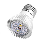 Full Spectrum 85-265V 18W 18 LED Grow Light Flower Plant Hydroponic Growth Bulb (E27)
