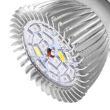 Full Spectrum 85-265V 18W 18 LED Grow Light Flower Plant Hydroponic Growth Bulb (E27)