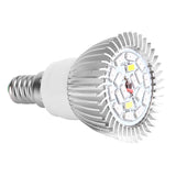 Full Spectrum 85-265V 18W 18 LED Grow Light Flower Plant Hydroponic Growth Bulb (E14)