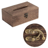 1Pc Wooden Retro Tissue Box Paper Napkin Holder Case Home Car Decor #1 22*12*10cm In Australia - Darrahopens