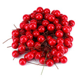 100pcs Artificial Red Holly Berry Christmas Home Decoration Hanging Ornaments