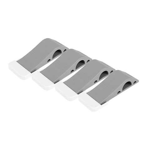 4 Pack Home Office Door Stop TPR Rubber Wedge Stopper Kids Baby Finger Safety Doorstop In Australia - Darrahopens