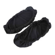 1 Pair Removable Chair Armrest Covers Elastic Protector Office Armchair Cover Black