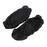 1 Pair Removable Chair Armrest Covers Elastic Protector Office Armchair Cover Black