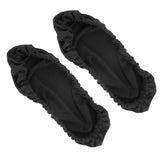1 Pair Removable Chair Armrest Covers Elastic Protector Office Armchair Cover Black