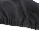 1 Pair Removable Chair Armrest Covers Elastic Protector Office Armchair Cover Black