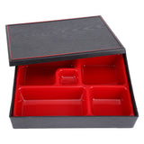 Portable Lunch Boxes Bento Food Container Japanese Style Wood Storage Box Office Picnic