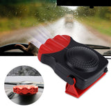 150W 12V 2 In1 Car Truck Heating Cooling Fan Heater Windscreen Demister Defroster
