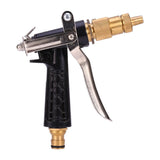 Brass Metal High Pressure Auto Car Wash Cleaning Water Gun Sprayer Hose Nozzle