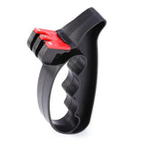 Professional 2 in 1 Handheld Scissors Knife Blade Cutter Sharpener Tools New
