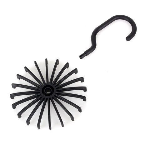 Adjustable Rotating Tie Rack Hanger 20 Hooks Neck Belt Scarf Holder Organizer In Australia - Darrahopens