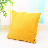 Solid Color Cotton Canvas Cushion Cover Home Decor Throw Pillow Case Lounge In Australia - Darrahopens