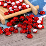 100pcs/bag Animal Wooden Ladybug Sponge Home Decoration Wall Sticker Craft For Children Kids In Australia - Darrahopens