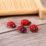 100pcs/bag Animal Wooden Ladybug Sponge Home Decoration Wall Sticker Craft For Children Kids In Australia - Darrahopens