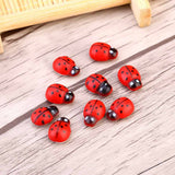 100pcs/bag Animal Wooden Ladybug Sponge Home Decoration Wall Sticker Craft For Children Kids In Australia - Darrahopens