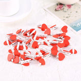 Heart Wooden Pegs Pins Memo Picture Photo Clips Wedding Xmas Party Decoration SS In Australia - Darrahopens