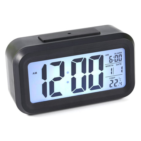 LED Backlight Digital Snooze Desk Alarm Clock Temperature Calendar Display Local In Australia - Darrahopens