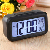 LED Backlight Digital Snooze Desk Alarm Clock Temperature Calendar Display Local In Australia - Darrahopens