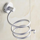 Ymiko Home Bathroom Wall Mounted Hair Dryer Holder Organizer Stand Storage Hanging Rack In Australia - Darrahopens