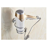 Ymiko Home Bathroom Wall Mounted Hair Dryer Holder Organizer Stand Storage Hanging Rack In Australia - Darrahopens