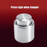 Stainless Steel Vacuum Sealed Wine Champagne Red Wine Cork Storage Bottle Stopper Cap Barware In Australia - Darrahopens