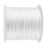 100M x 0.8mm Nylon Chinese Knot Cord Rattail Macrame Shamballa Thread String White In Australia - Darrahopens