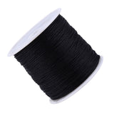 100M x 0.8mm Nylon Chinese Knot Cord Rattail Macrame Shamballa Thread String Black In Australia - Darrahopens