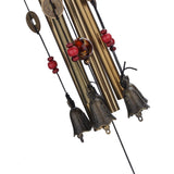 4 Tubes 5 Bells Bronze Yard Garden Outdoor Living Wind Chimes Gift In Australia - Darrahopens