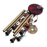 4 Tubes 5 Bells Bronze Yard Garden Outdoor Living Wind Chimes Gift In Australia - Darrahopens