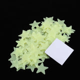100pcs 3D Wall Glow In The Dark Star Stickers Decal In Baby Kid Nursery Bedroom In Australia - Darrahopens