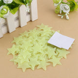 100pcs 3D Wall Glow In The Dark Star Stickers Decal In Baby Kid Nursery Bedroom In Australia - Darrahopens