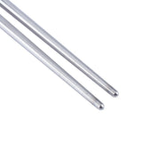 2 Pairs Chinese Fashion Anti skip Stainless Steel Chopsticks Chop Sticks Silver In Australia - Darrahopens